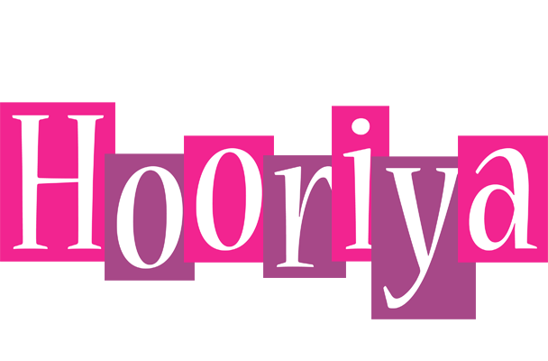 Hooriya whine logo