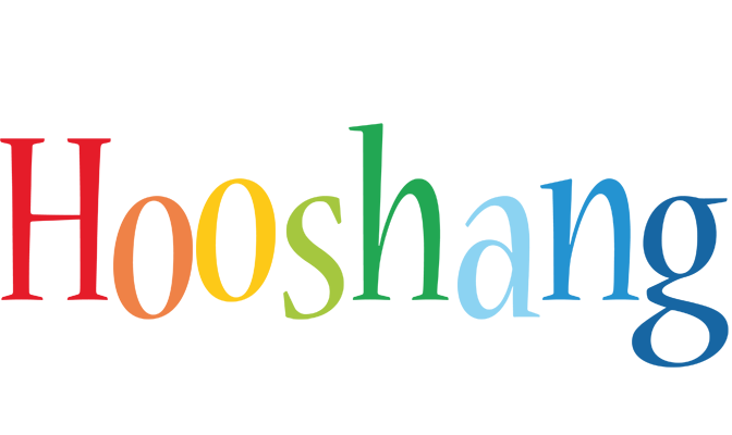 Hooshang birthday logo