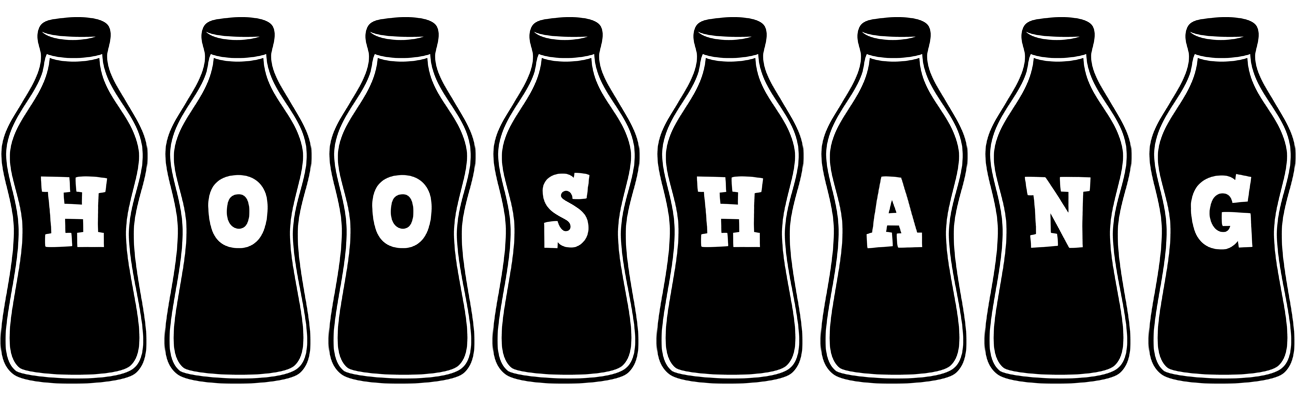 Hooshang bottle logo