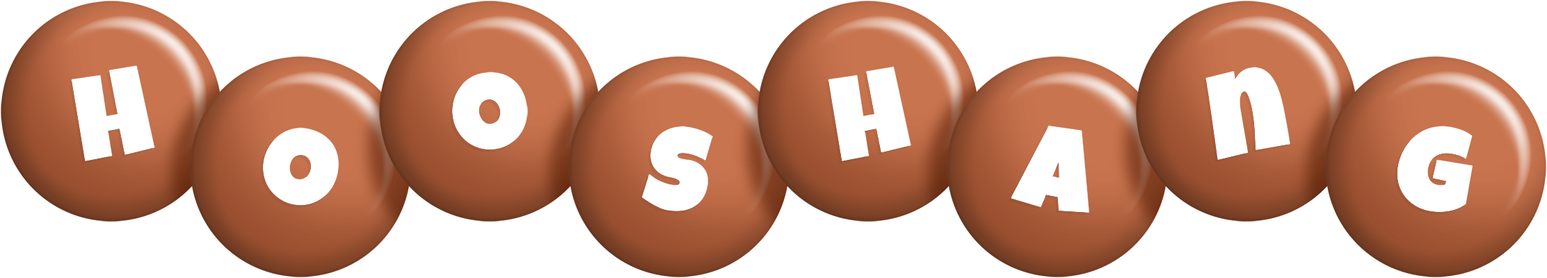 Hooshang candy-brown logo