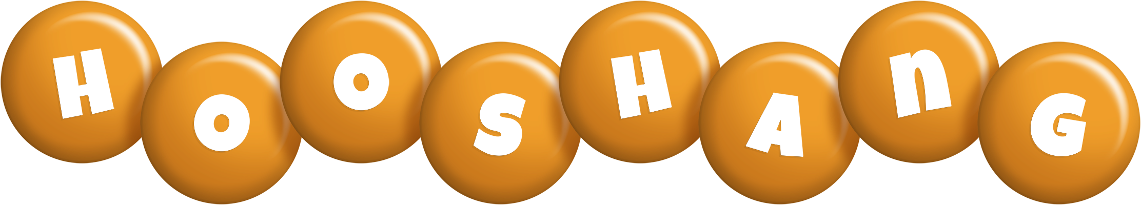 Hooshang candy-orange logo