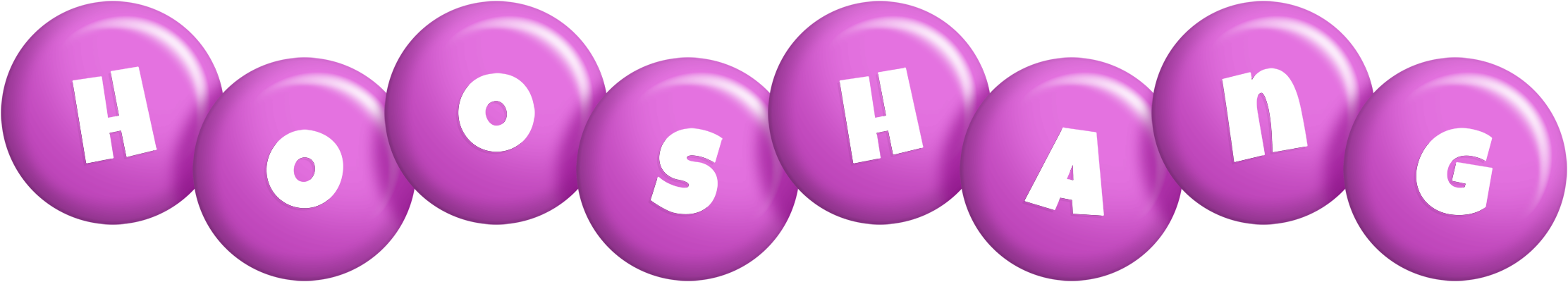 Hooshang candy-purple logo