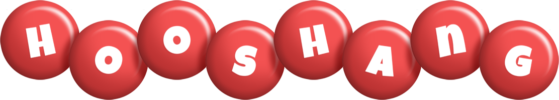 Hooshang candy-red logo