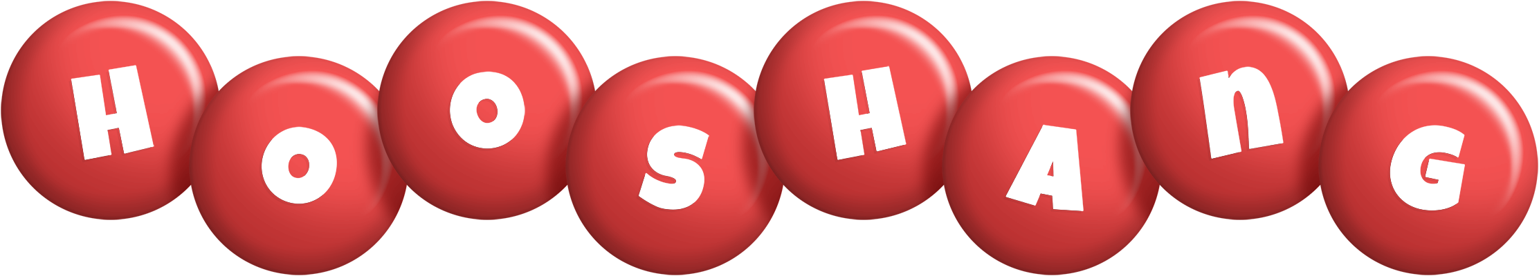 Hooshang candy-red logo