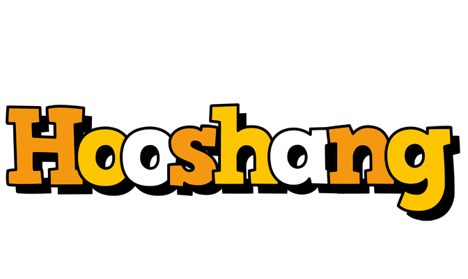 Hooshang cartoon logo