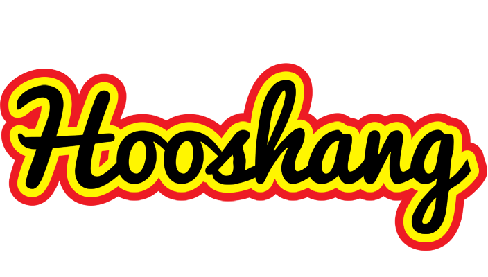 Hooshang flaming logo
