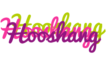 Hooshang flowers logo