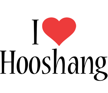 Hooshang i-love logo