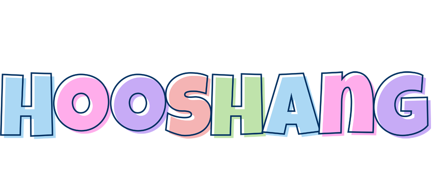 Hooshang pastel logo