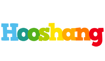 Hooshang rainbows logo