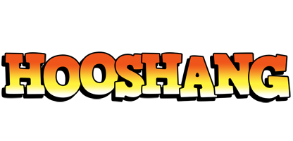 Hooshang sunset logo