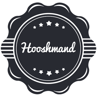 Hooshmand badge logo