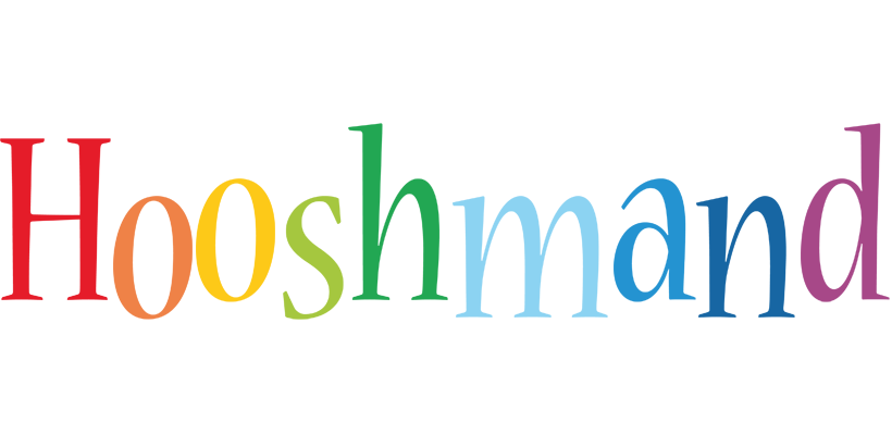 Hooshmand birthday logo