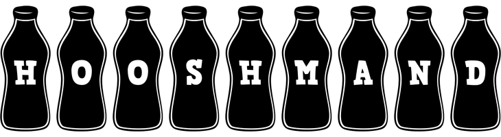 Hooshmand bottle logo