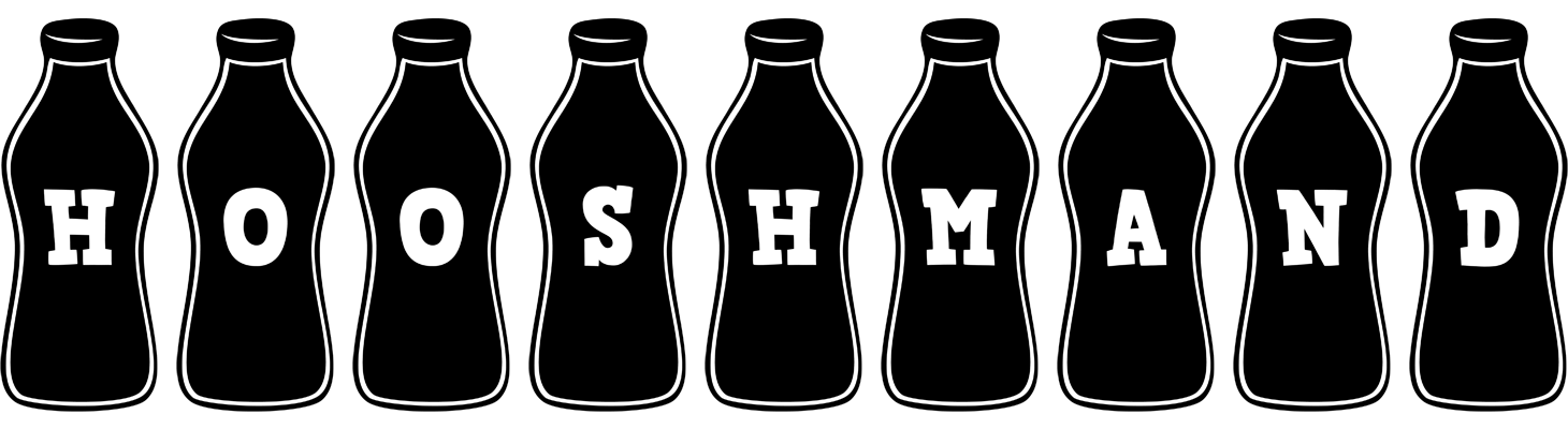 Hooshmand bottle logo