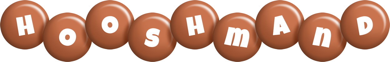 Hooshmand candy-brown logo