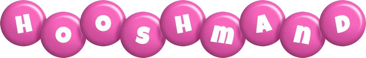 Hooshmand candy-pink logo