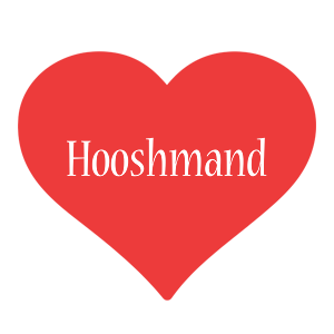 Hooshmand love logo