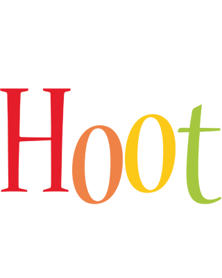 Hoot birthday logo