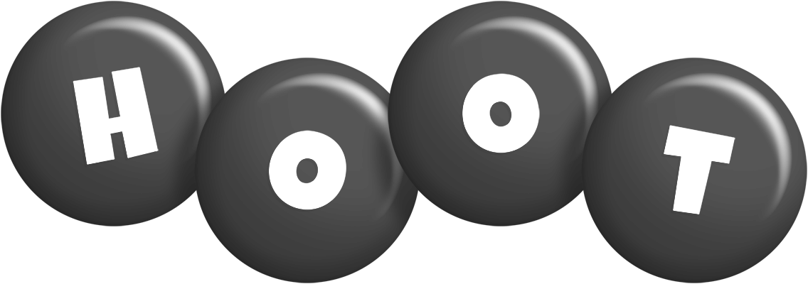 Hoot candy-black logo