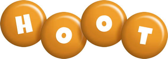 Hoot candy-orange logo