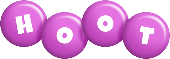 Hoot candy-purple logo