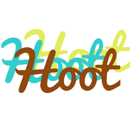 Hoot cupcake logo