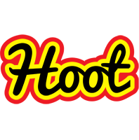 Hoot flaming logo