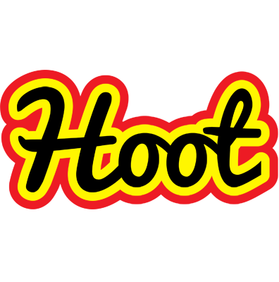 Hoot flaming logo