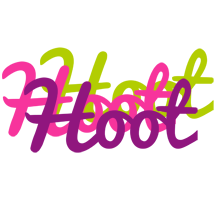 Hoot flowers logo