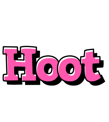 Hoot girlish logo