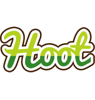 Hoot golfing logo