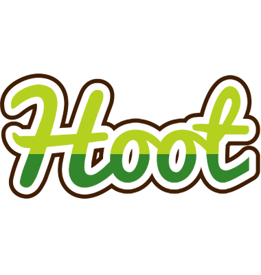 Hoot golfing logo
