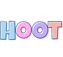 Hoot pastel logo