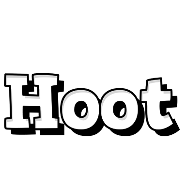 Hoot snowing logo