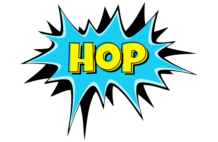 Hop amazing logo