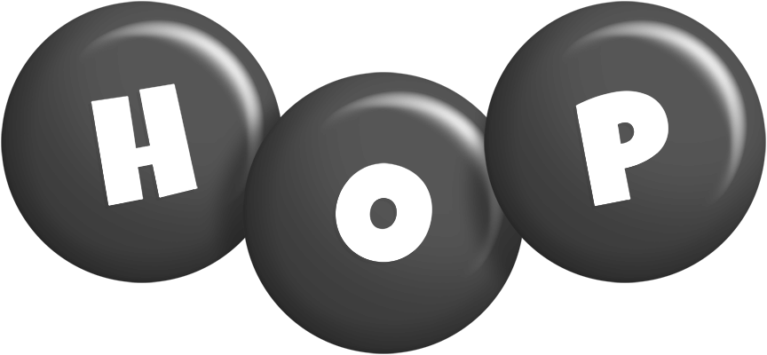 Hop candy-black logo