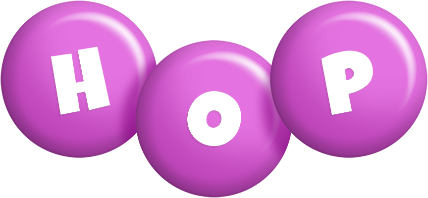 Hop candy-purple logo