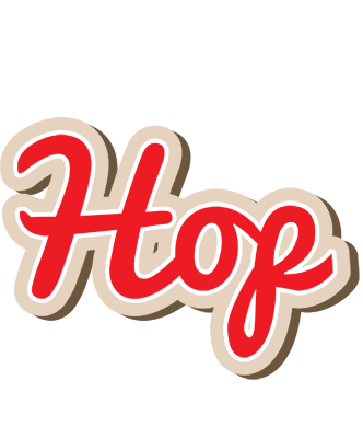 Hop chocolate logo