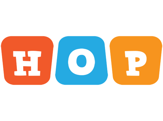 Hop comics logo