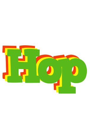 Hop crocodile logo