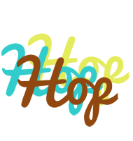 Hop cupcake logo