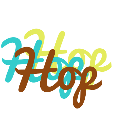 Hop cupcake logo