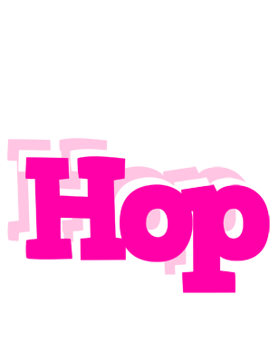 Hop dancing logo
