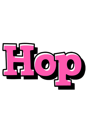 Hop girlish logo