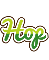 Hop golfing logo