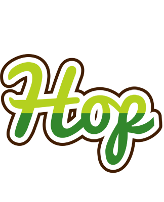 Hop golfing logo