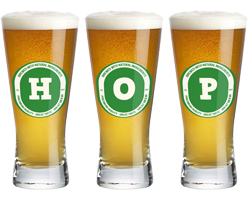 Hop lager logo