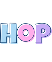 Hop pastel logo