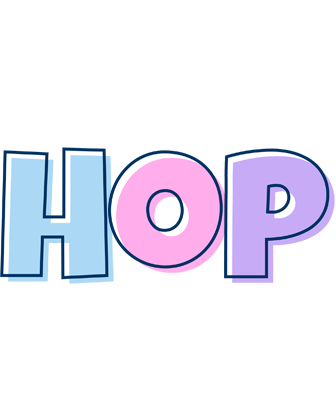 Hop pastel logo